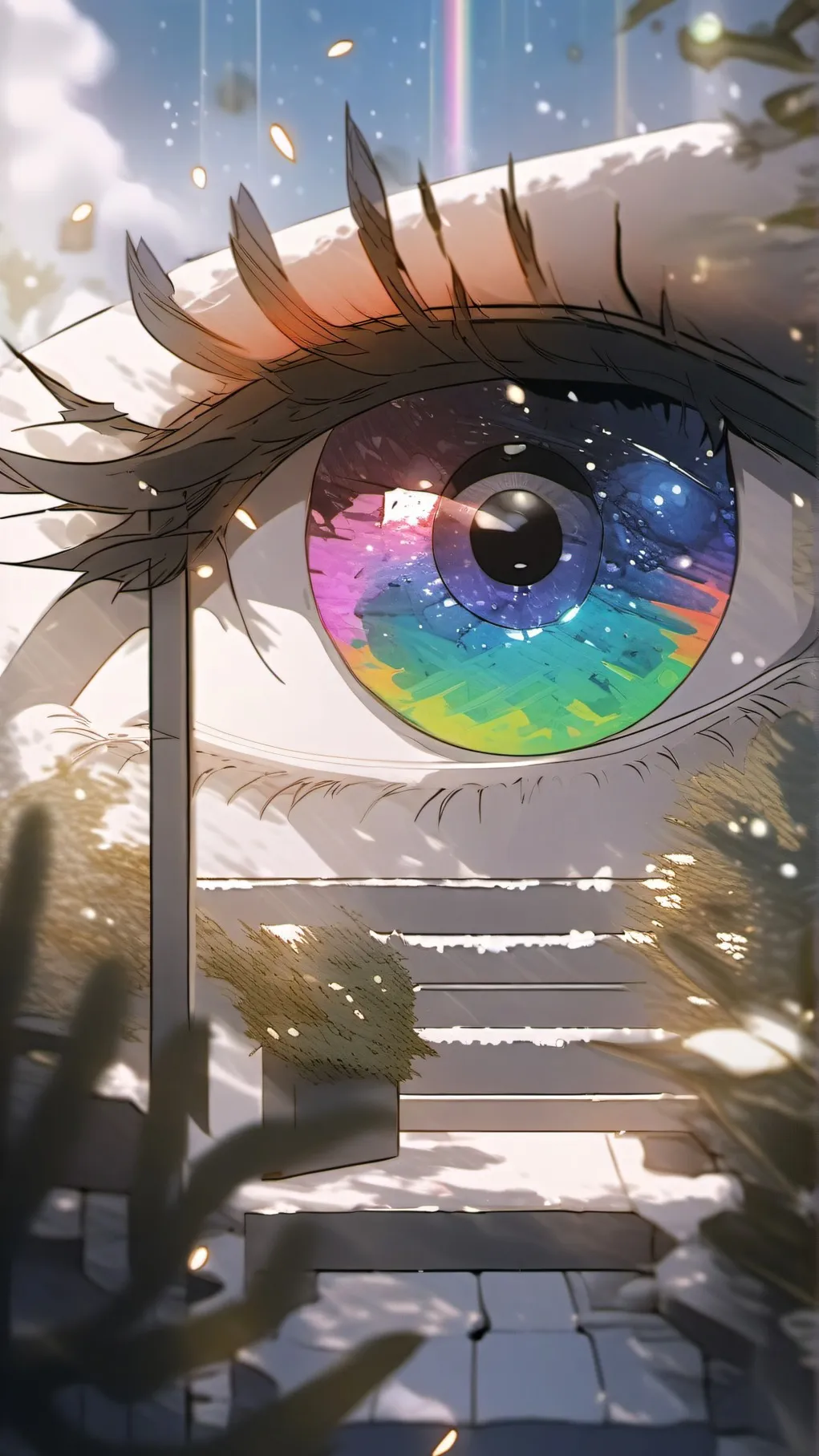 ai character: Your Eye, your Ins background