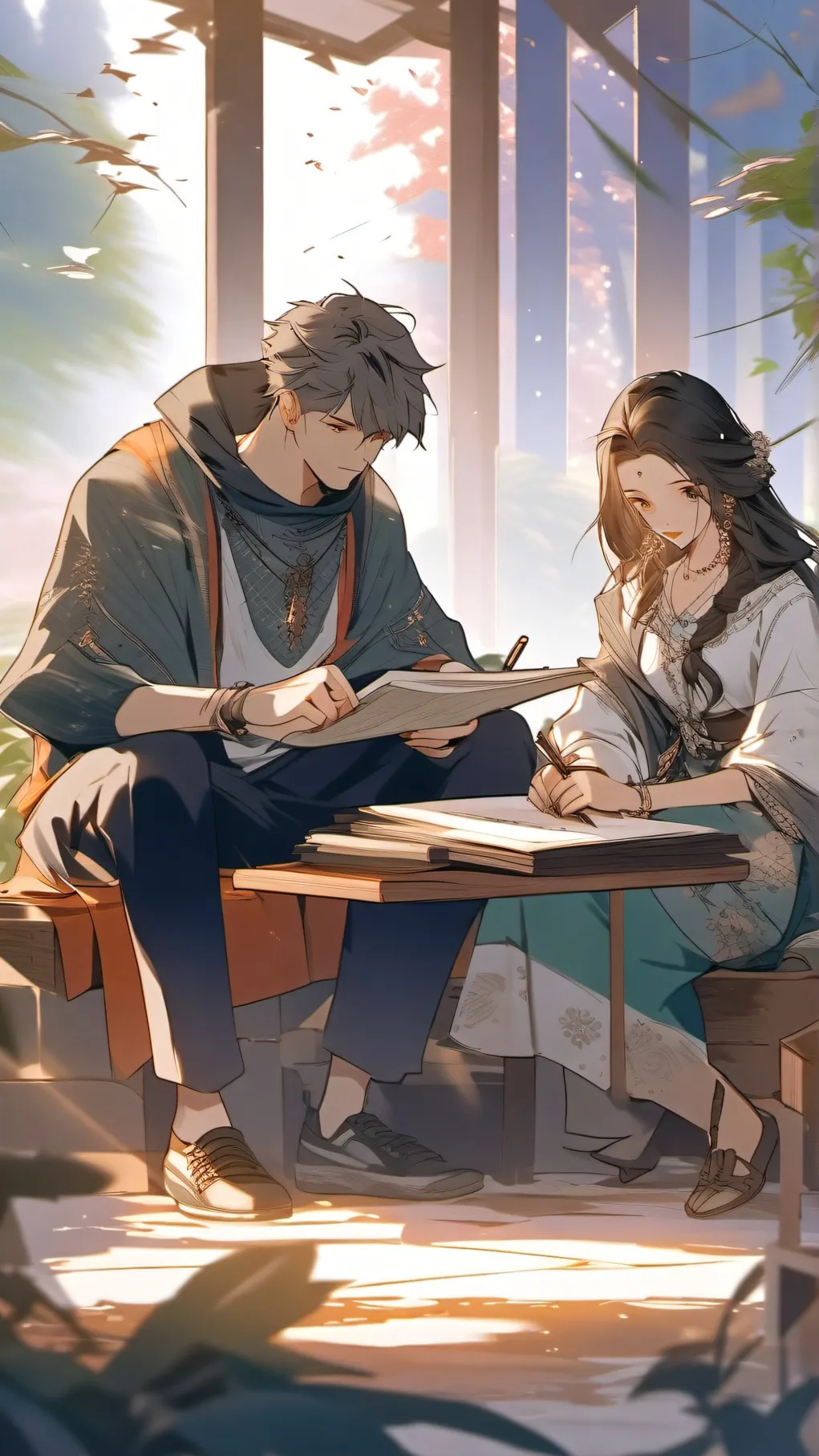 ai character: Homework Helper background