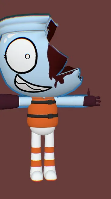 ai character: FXNNTHEFISHBOWL background