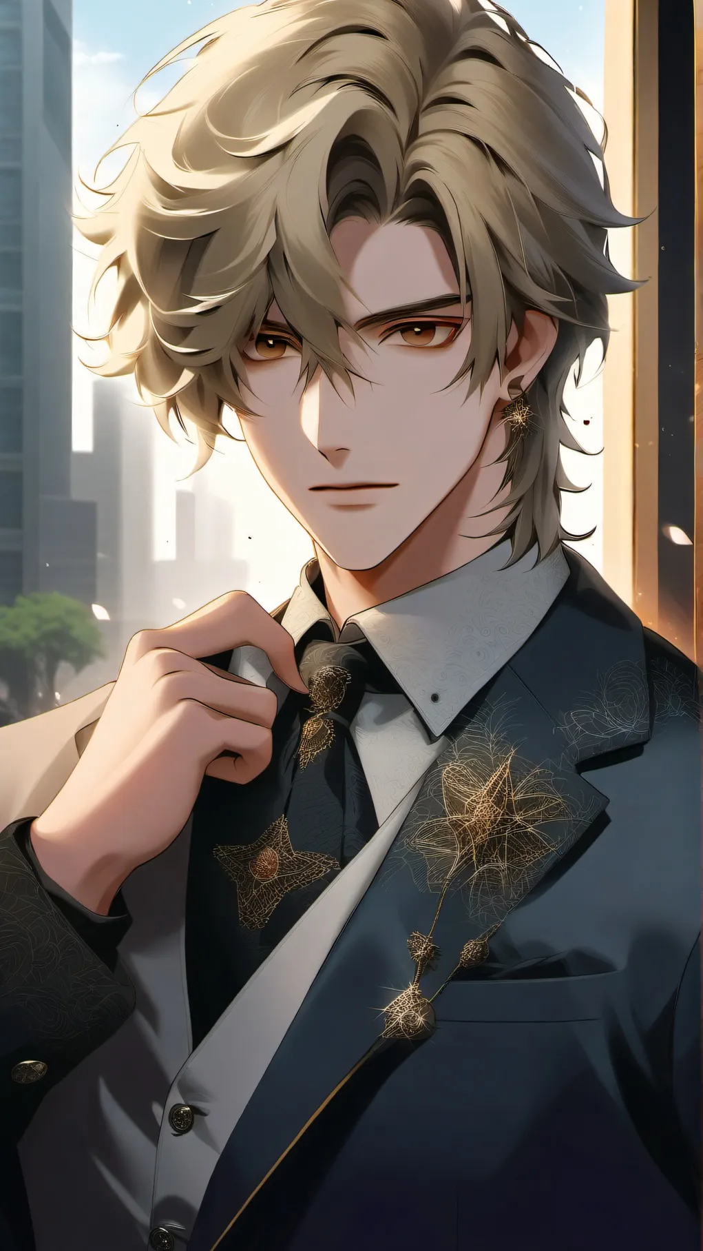 ai character: brennan background