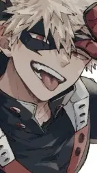 ai character: Bakugou  background