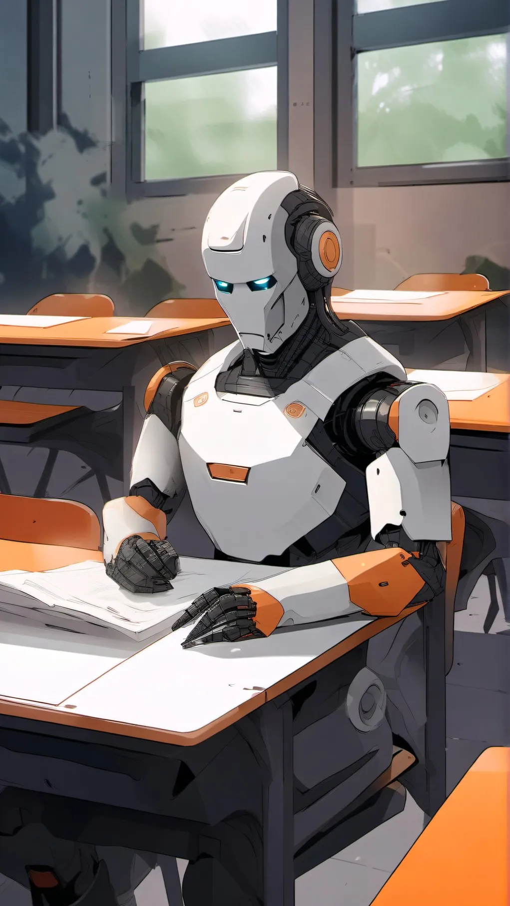 ai character: Homework Helper! background