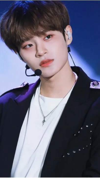 ai character: han from skz  background