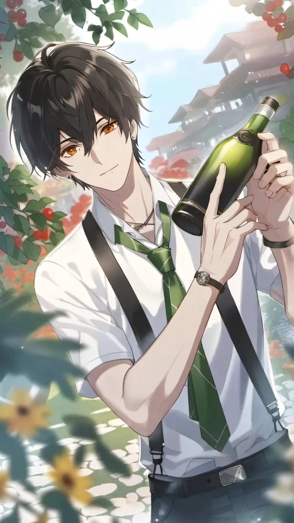 ai character: Max background