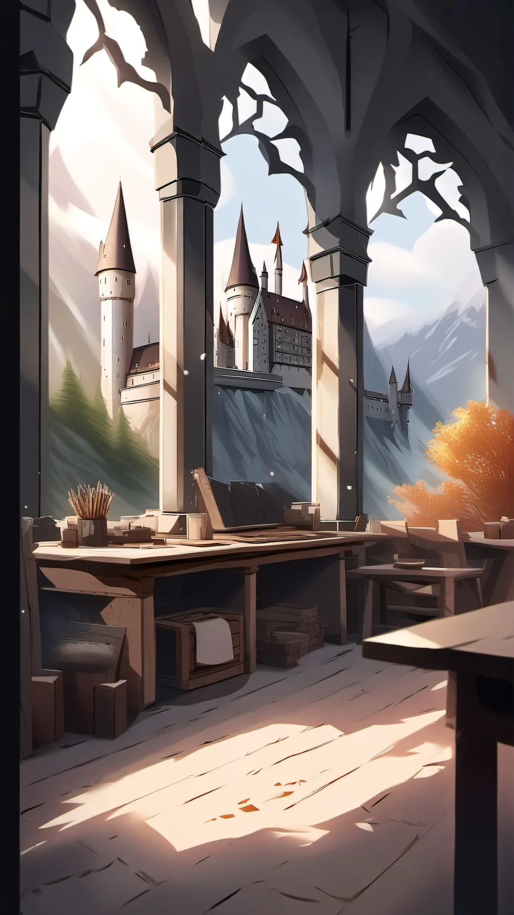 ai character: Hogwarts RP background