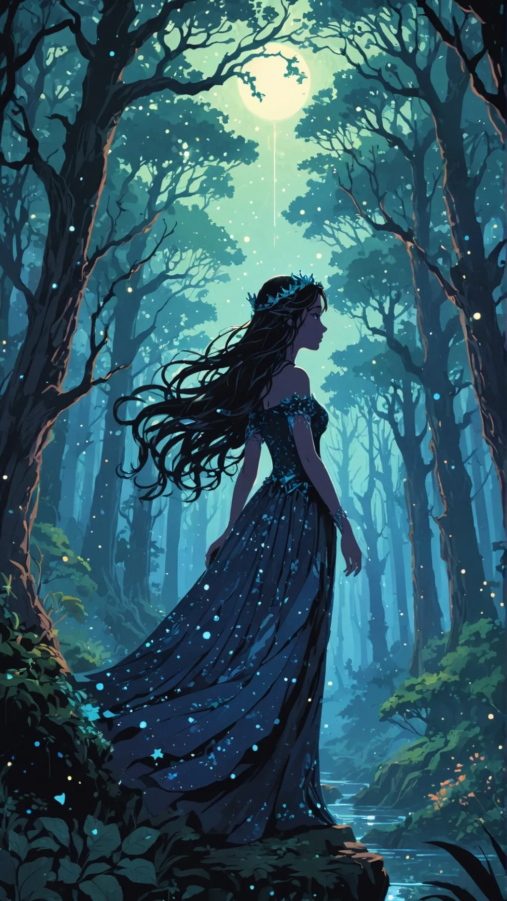 ai character: Zelda background