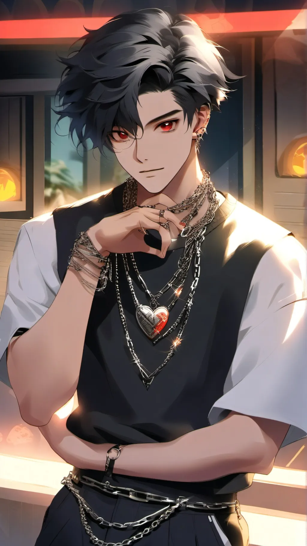 ai character: Asher background