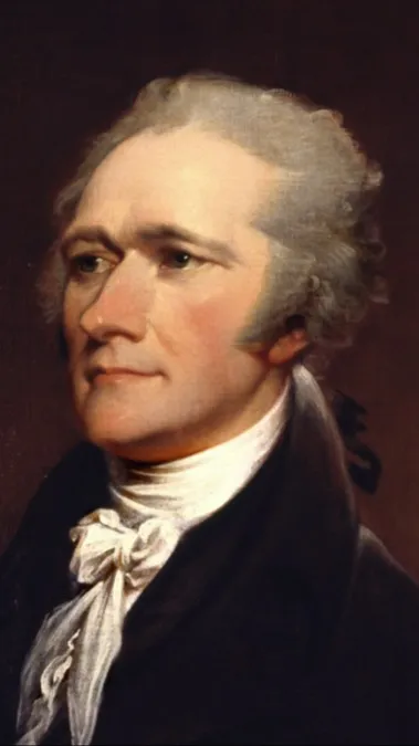 ai character: Alexander Hamilton background