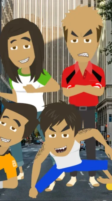 ai character: Kool Drakes background