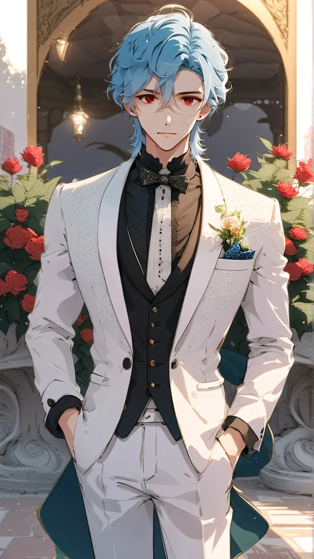 ai character: Rating HB Kisses background