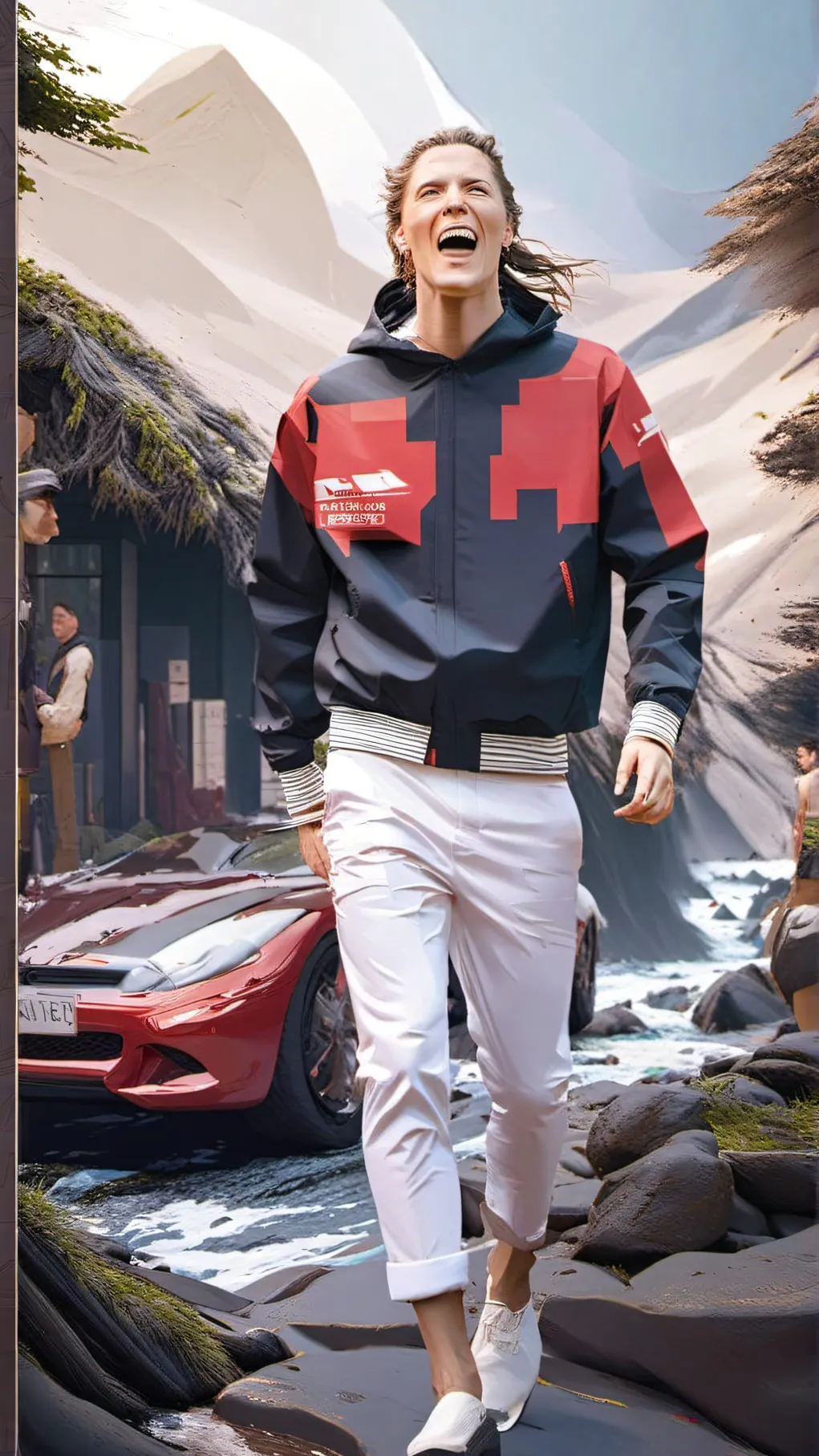 ai character: eva background