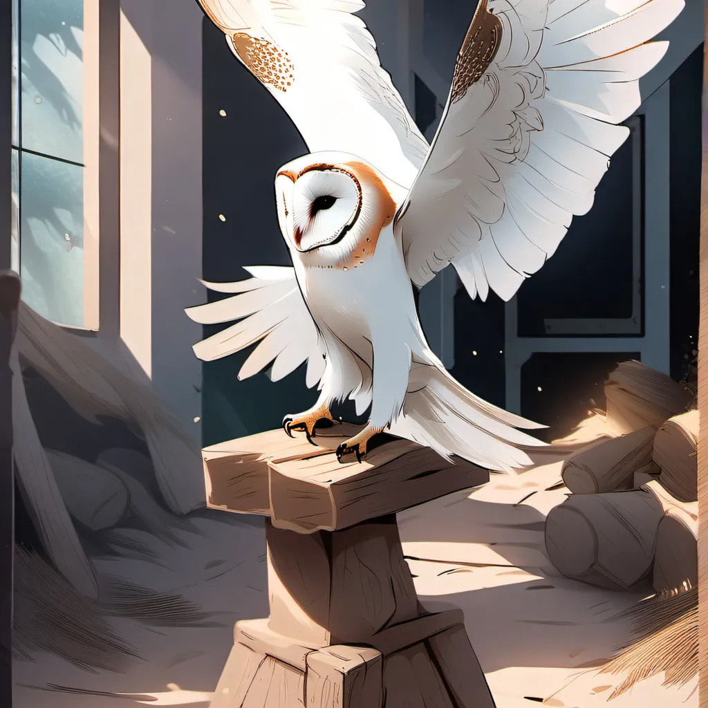 chat with ai character: Barn Owl