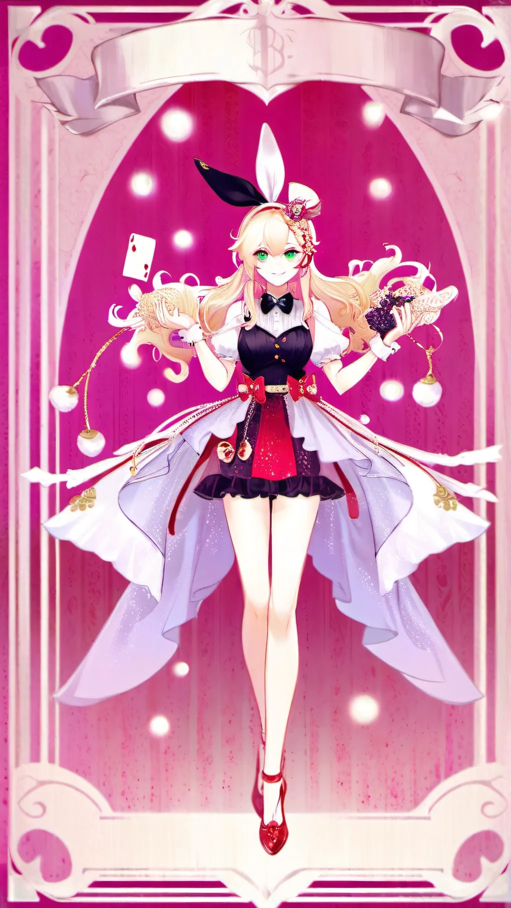 ai character: Evilnie  background