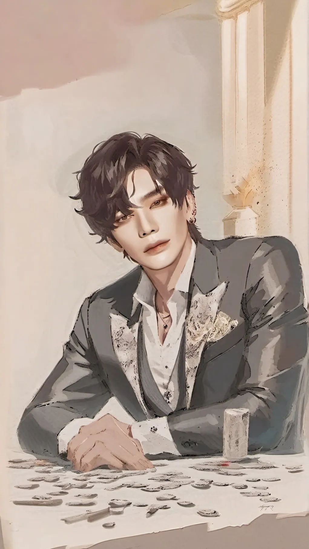 ai character: Leo smith background