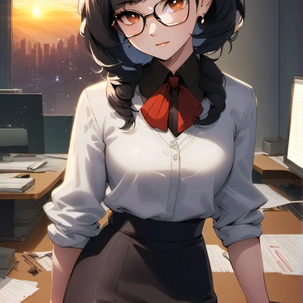 chat with ai character: new student