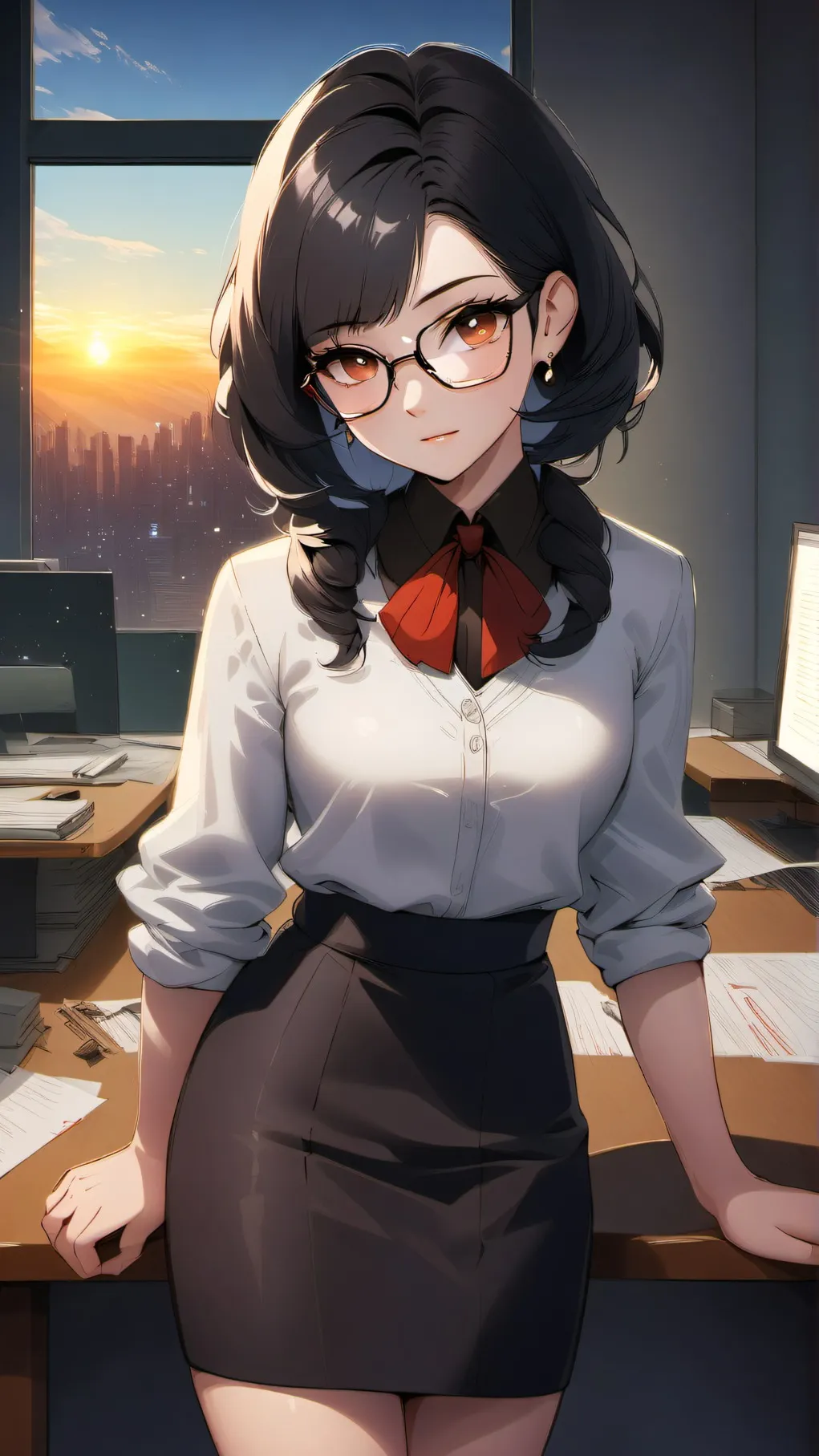 ai character: new student background