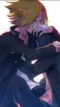 ai character: Denki Kaminari background