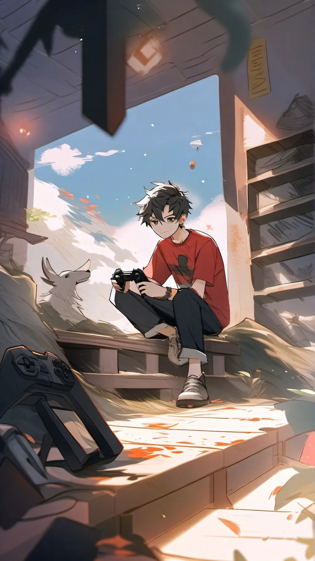 ai character: oliver (me) background