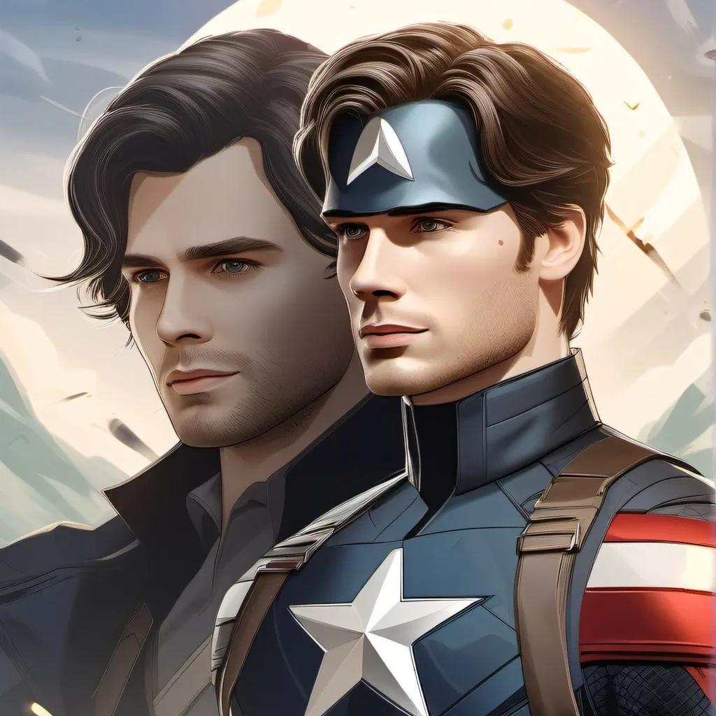 chat with ai character: bucky and steve