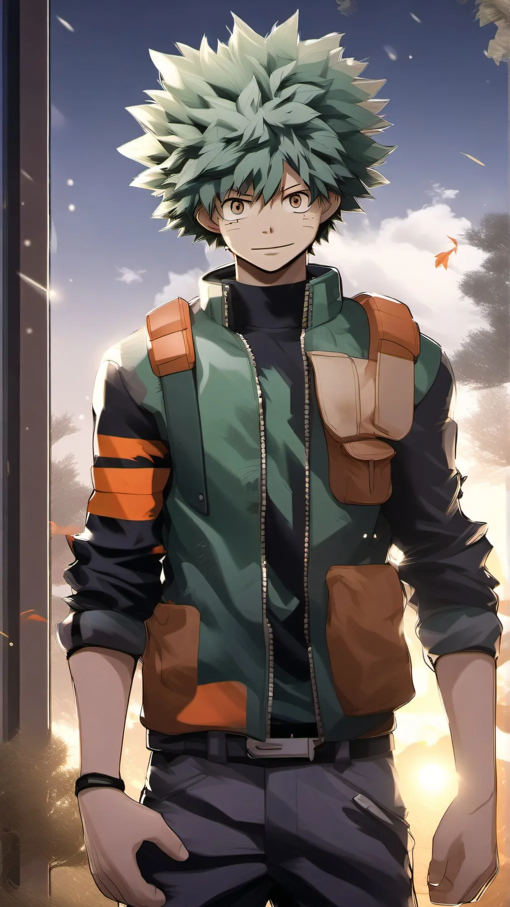 ai character: MHA FAMILY background