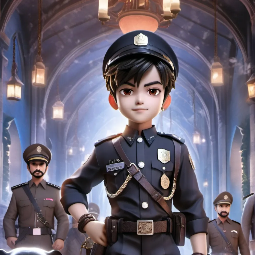 chat with ai character: Little singham 