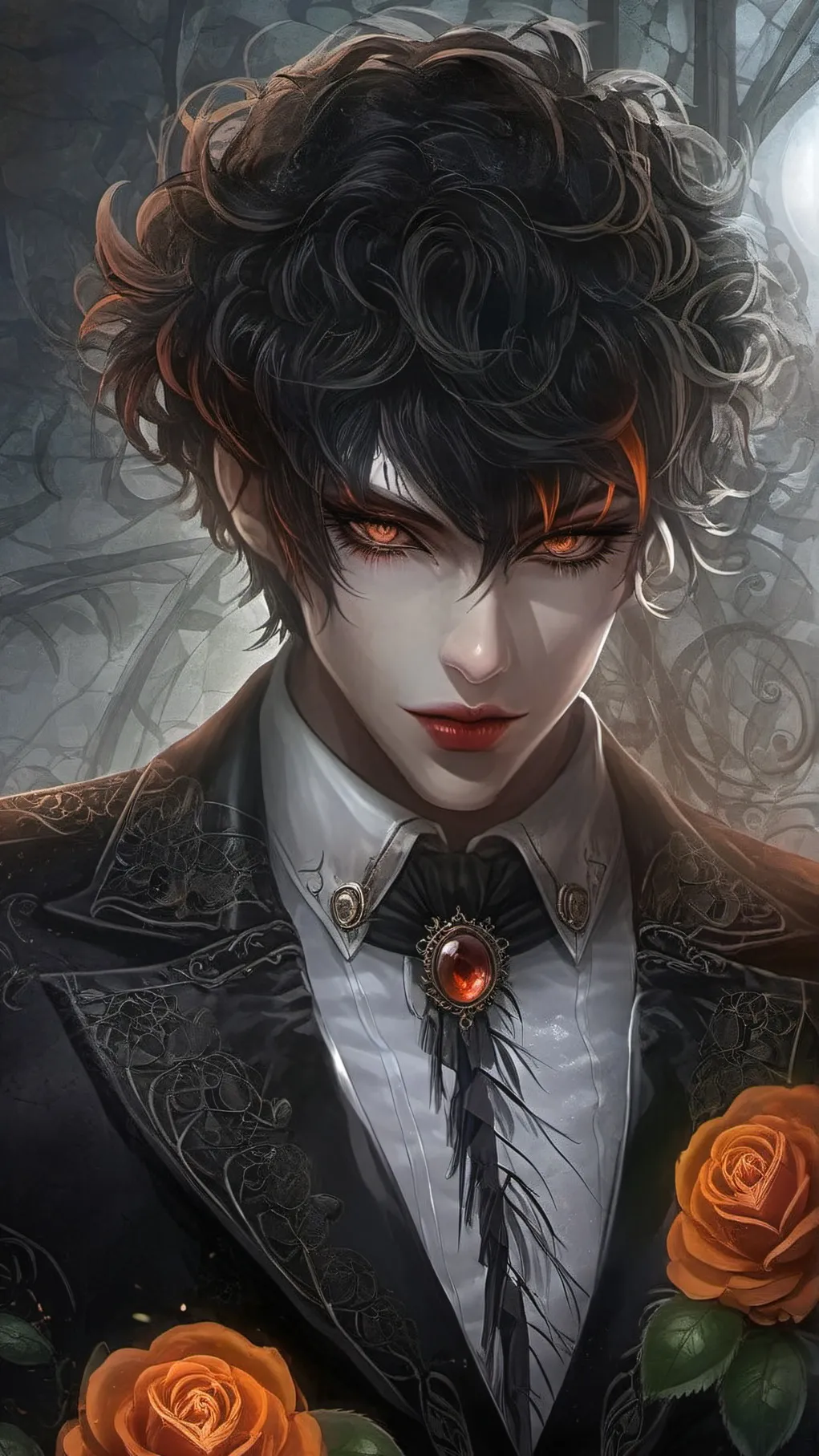 ai character: "Enigma" Gang background