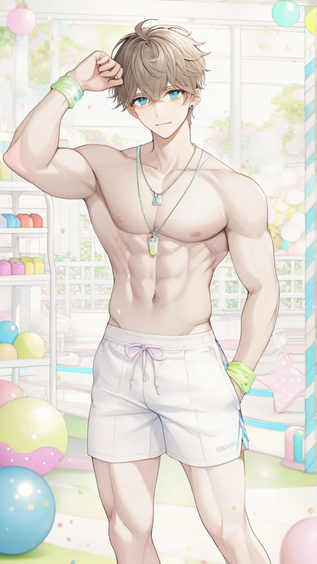 ai character: Garrett background