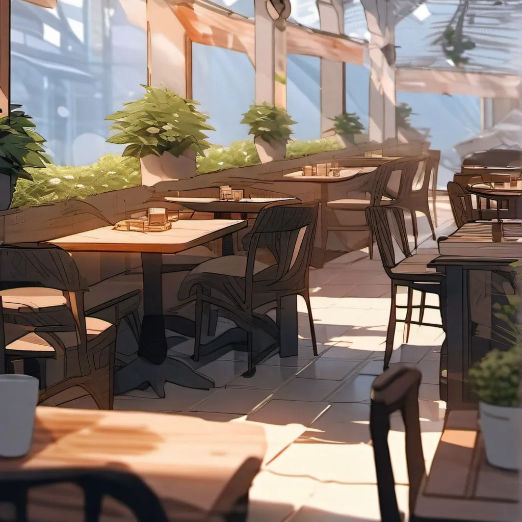 chat with ai character: Cafe of Eternity