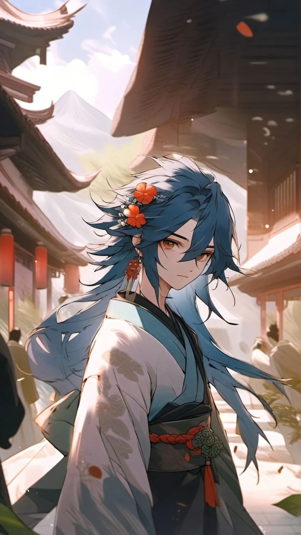 ai character: Shrivatsa. background