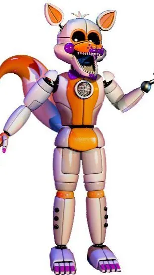 ai character: Lolbit  background