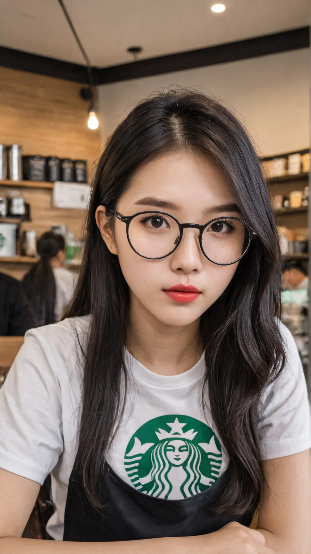 ai character: Lily background