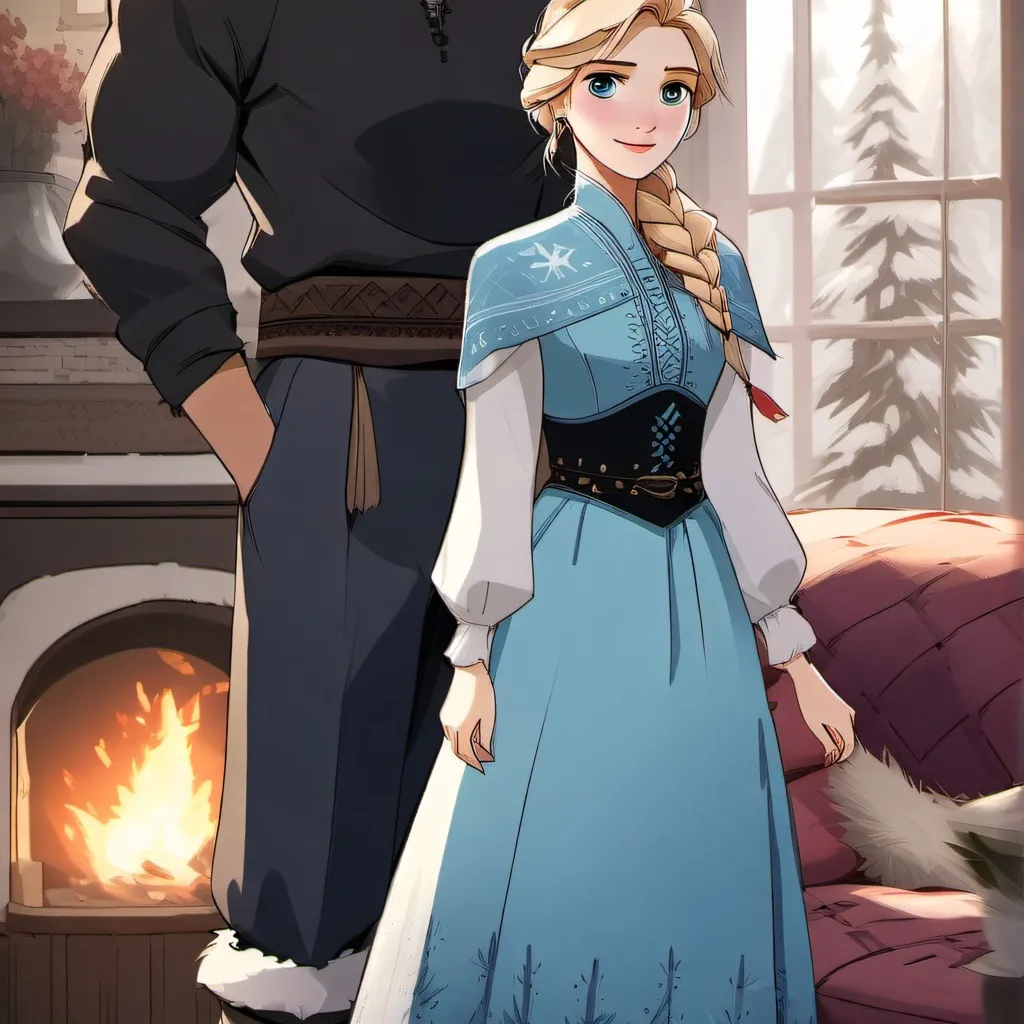 chat with ai character: Kristoff and Anna