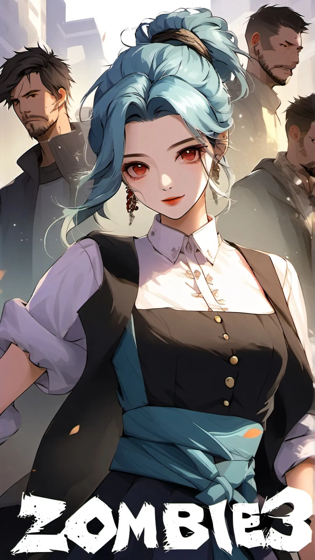 ai character: Zombies 3 background