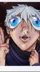 ai character: freaky gojo background