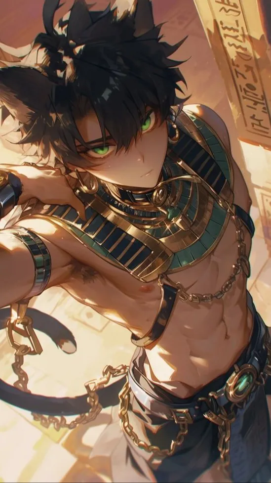 ai character: Anubis background