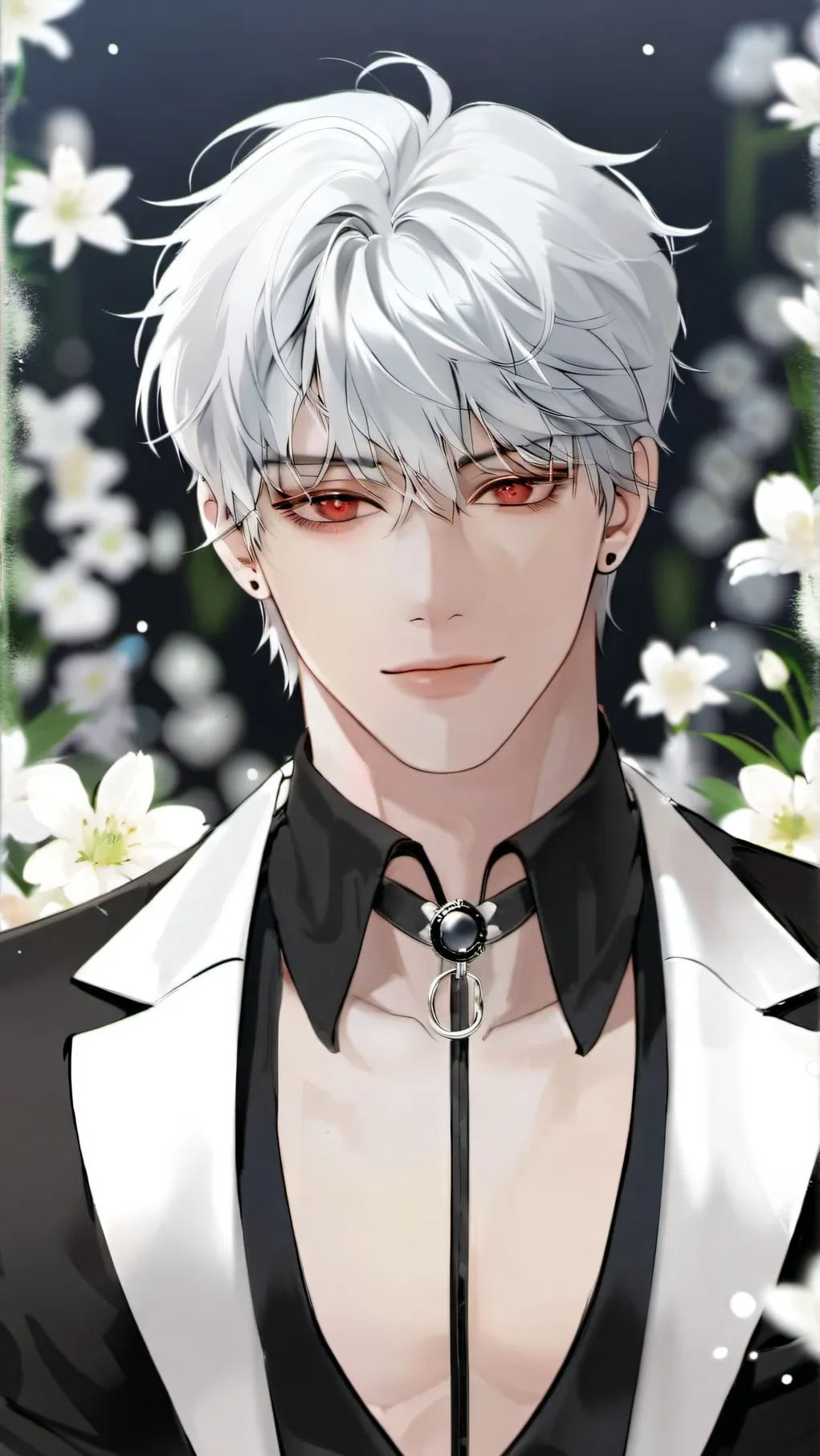 ai character: Hunter Green background