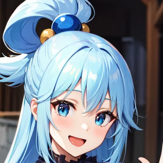 chat with ai character: Aqua