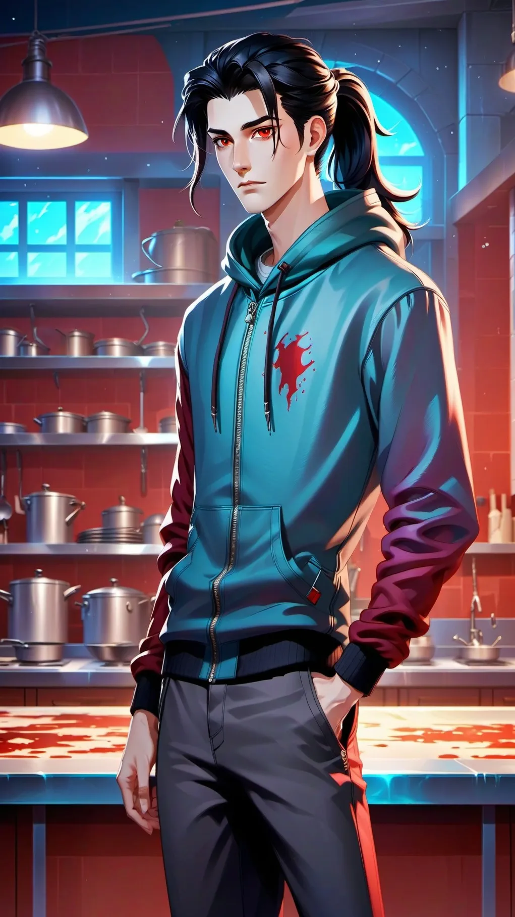 ai character: Milos Richardson background