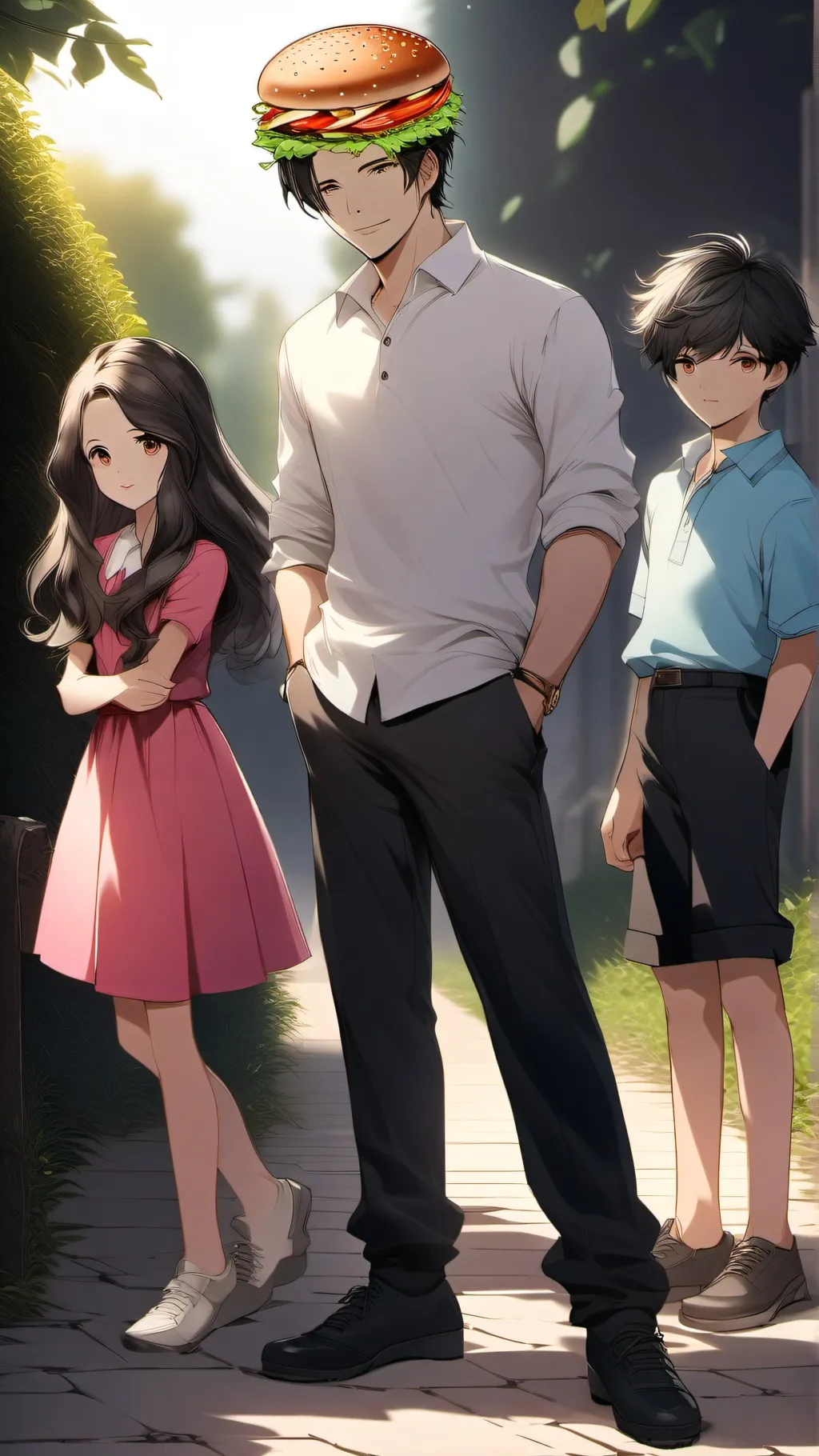 ai character: Forsaken Birthday background