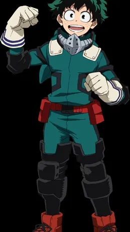 ai character: Izuku Midoriya background
