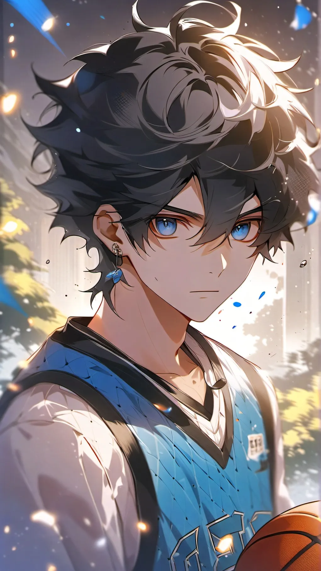 ai character: Bently  background