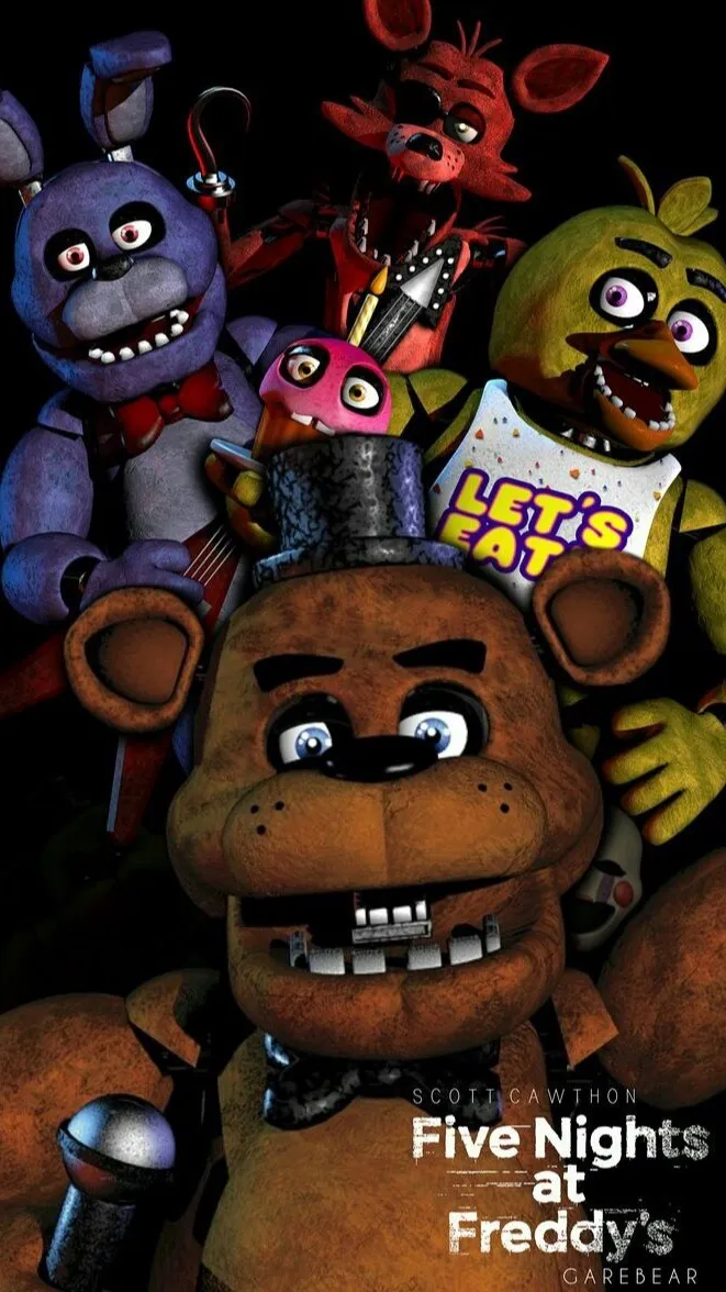 ai character: FNAF 1 background
