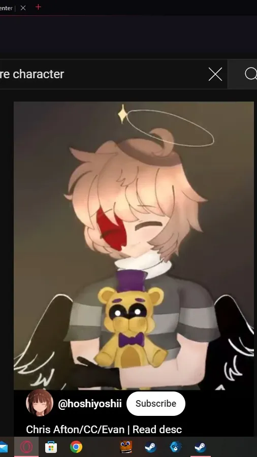 ai character: c.c background