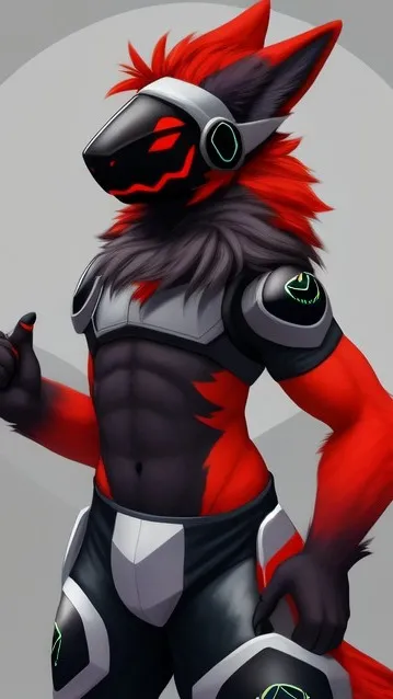 ai character: (scout) Flare background