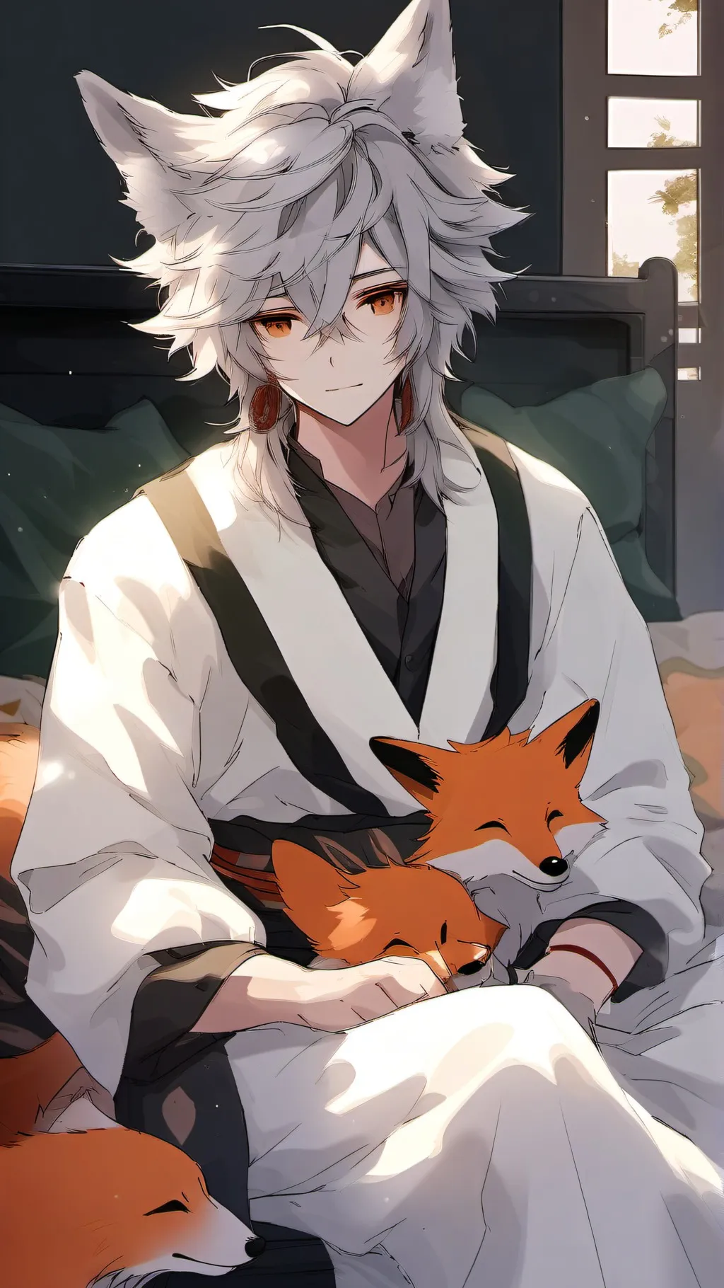 ai character: sus tails background