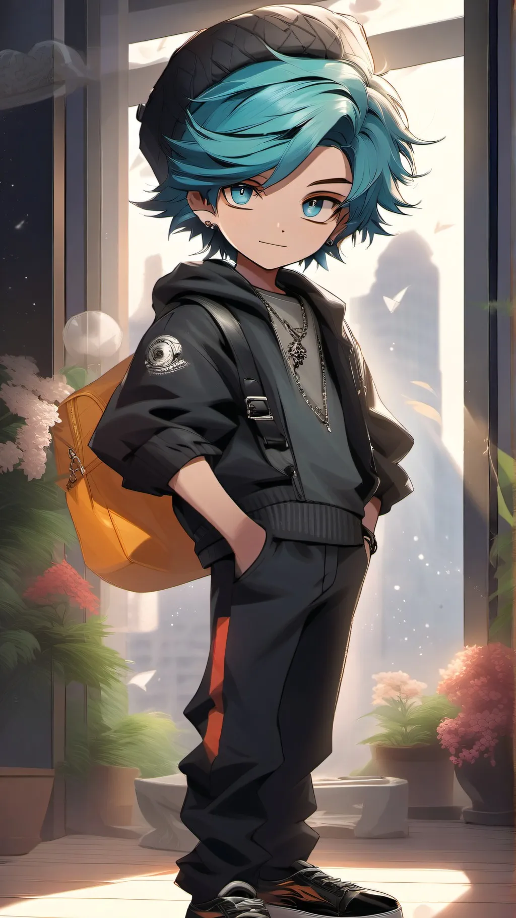 ai character: dandy background