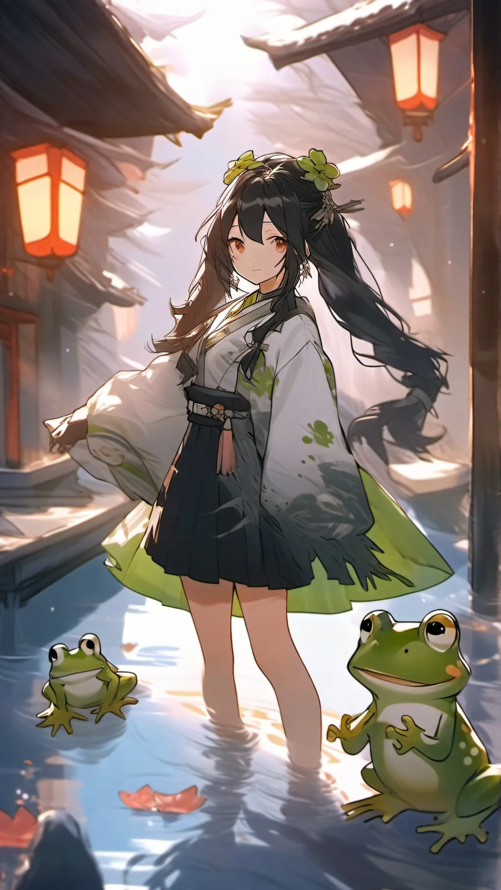 ai character: FNF/MHA background