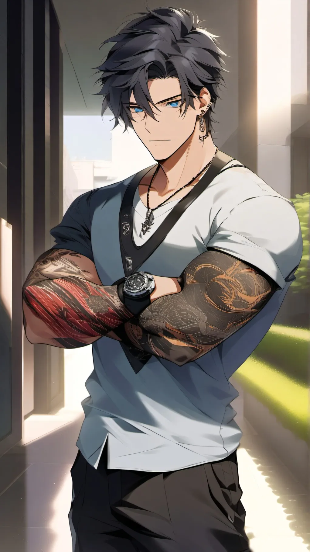 ai character: Silas background