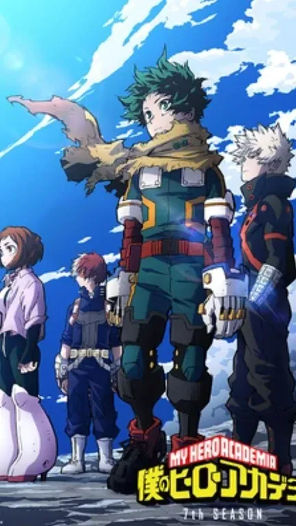 ai character: Mha girl transform background