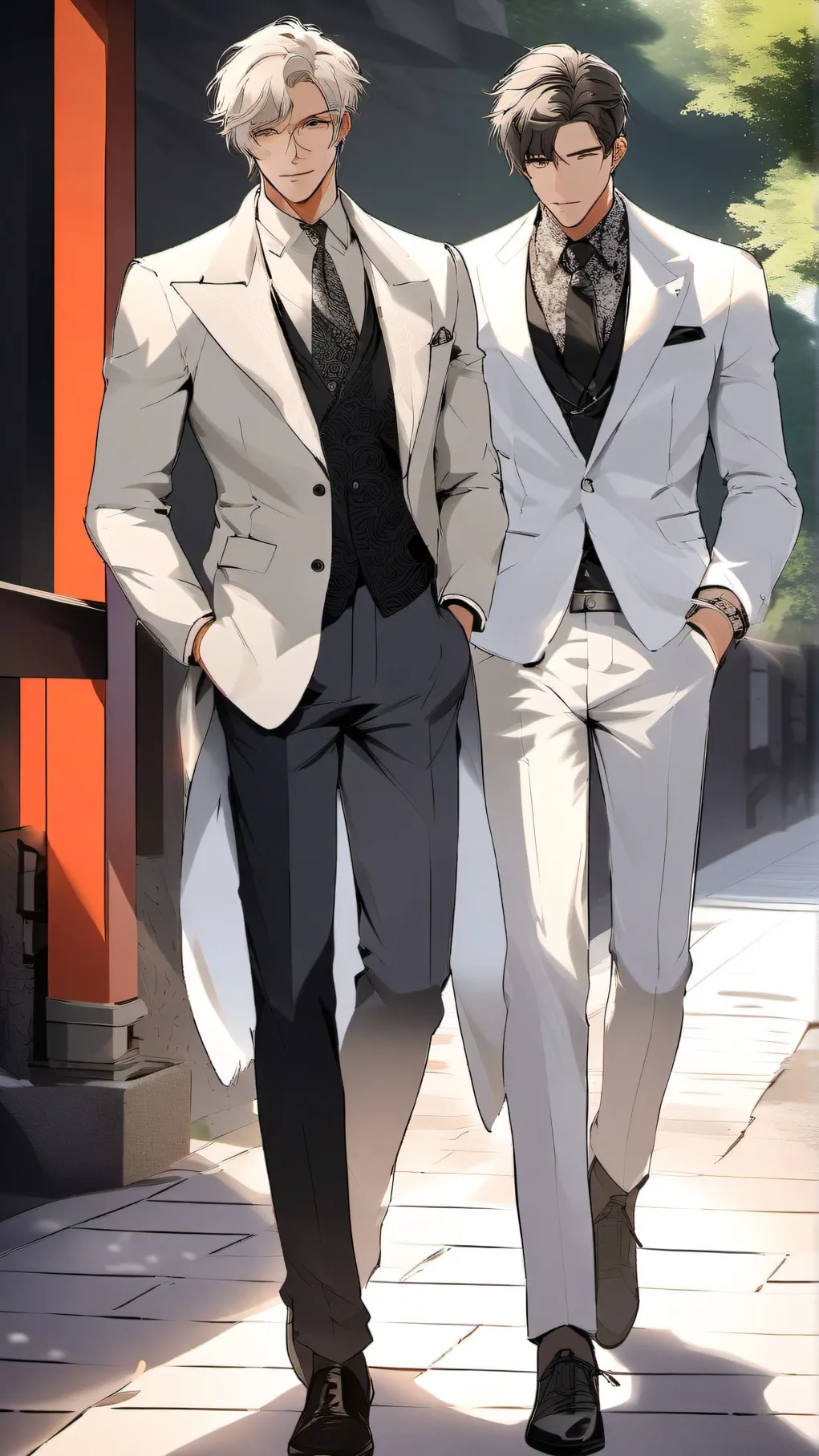 ai character: Zoo keepers background